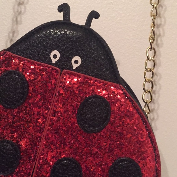 Red glitter 🐞 crossbody bag! NEW!!! - Picture 4 of 4